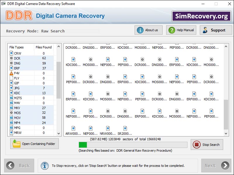 Recover Digital Camera Images software